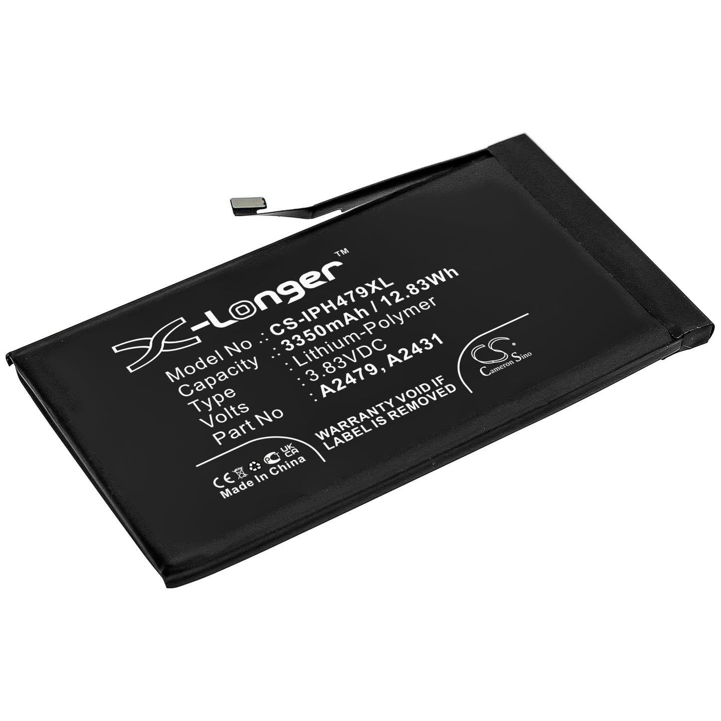 Batteri till Apple iPhone 12 Pro 3350mAh / 12.83Wh