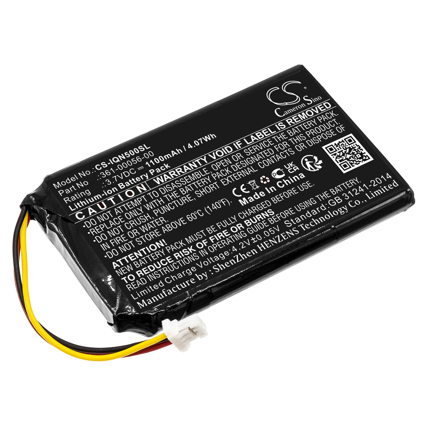 Akku Garmin DriveSmart 5 LMT 1100mAh / 4.07Wh