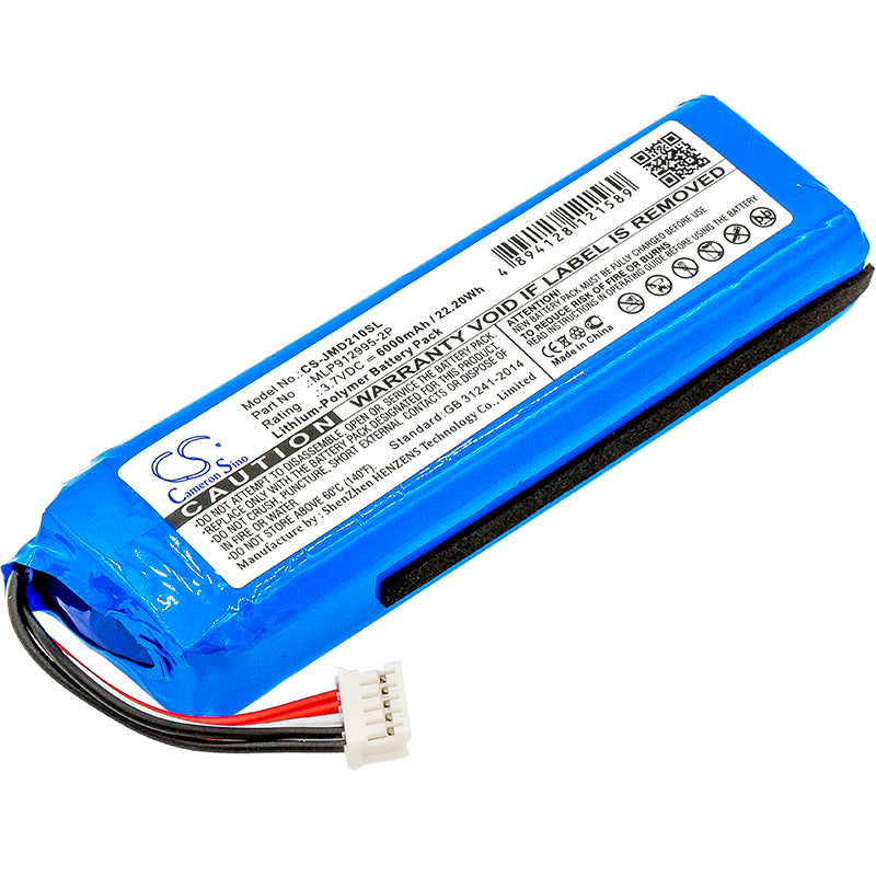 Battery for JBL Charge 2 Plus 6000mAh / 22.20Wh