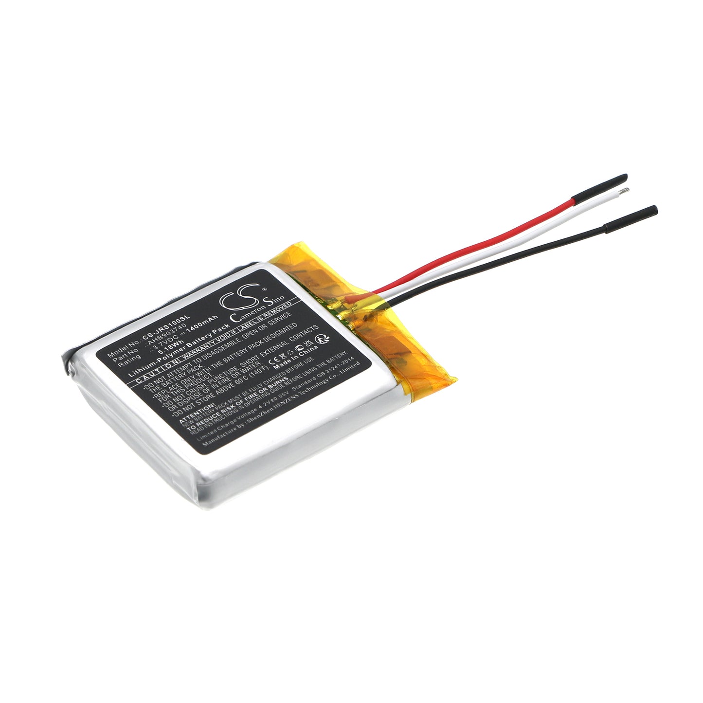 Battery for Jabra HFS100 1400mAh / 5.18Wh