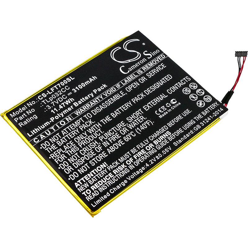 Batteri till Alcatel Pixi 8 I220 3100mAh / 11.47Wh