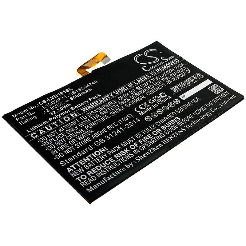 Battery for Lenovo YB1-X91L 8500mAh / 32.30Wh