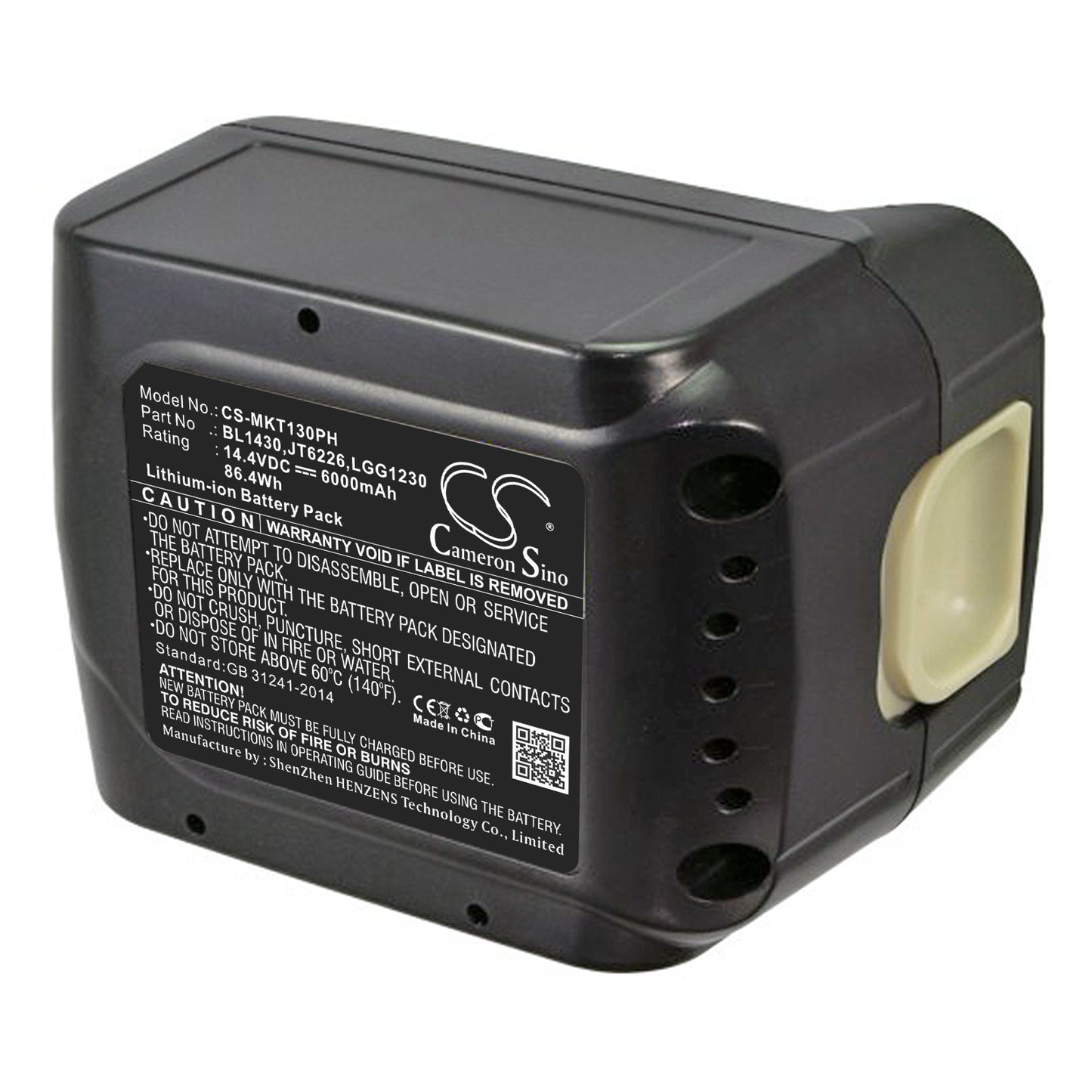 Akku Makita BHP451RFE 6000mAh / 86.40Wh