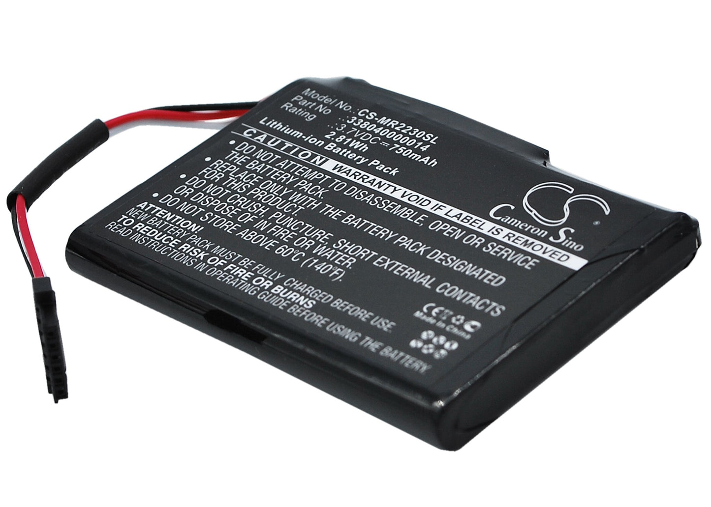 Batteri till Magellan RoadMate 2230T-LM 750mAh / 2.78Wh