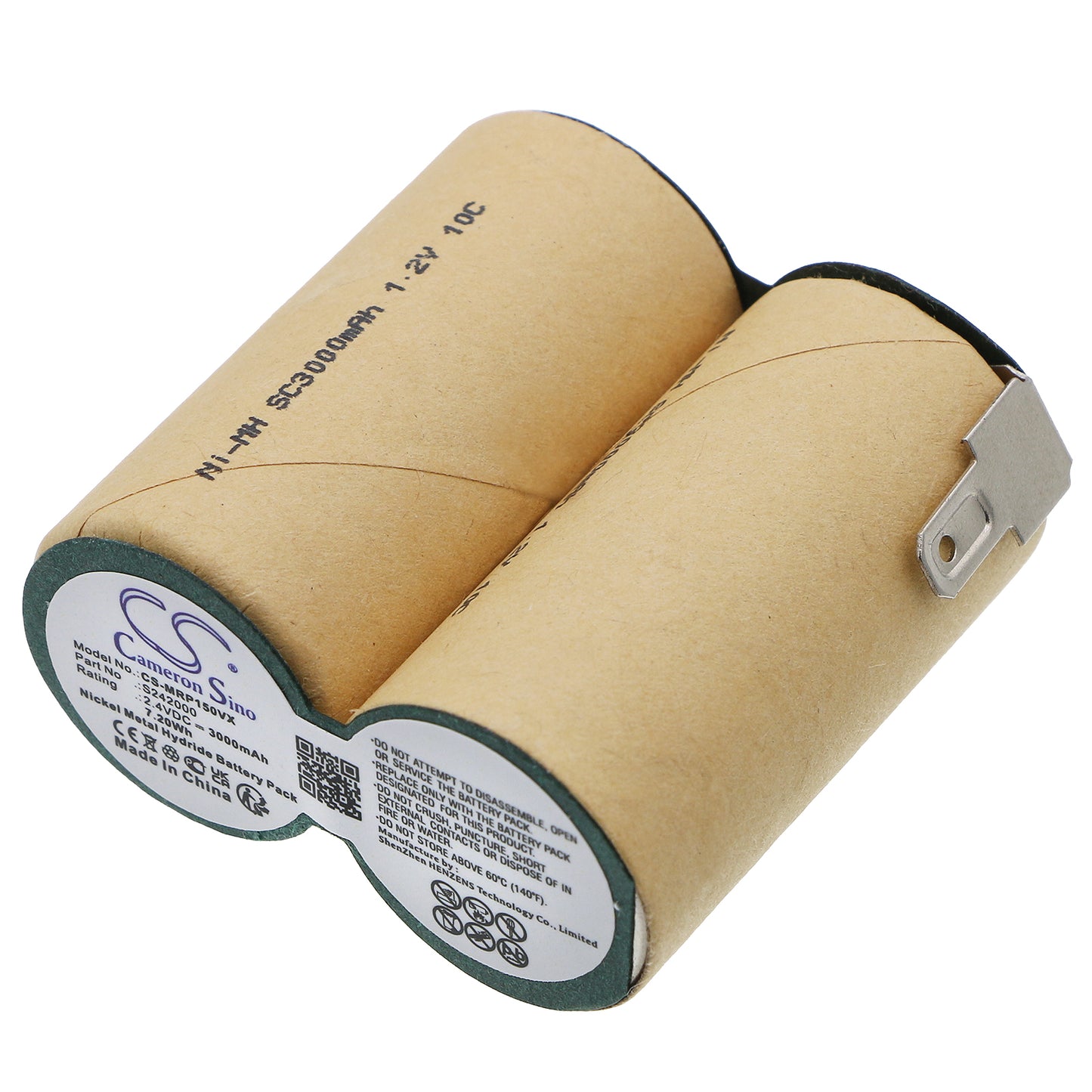 Battery for Miele Vacuum Cleaner EP1500CS 3000mAh / 7.20Wh