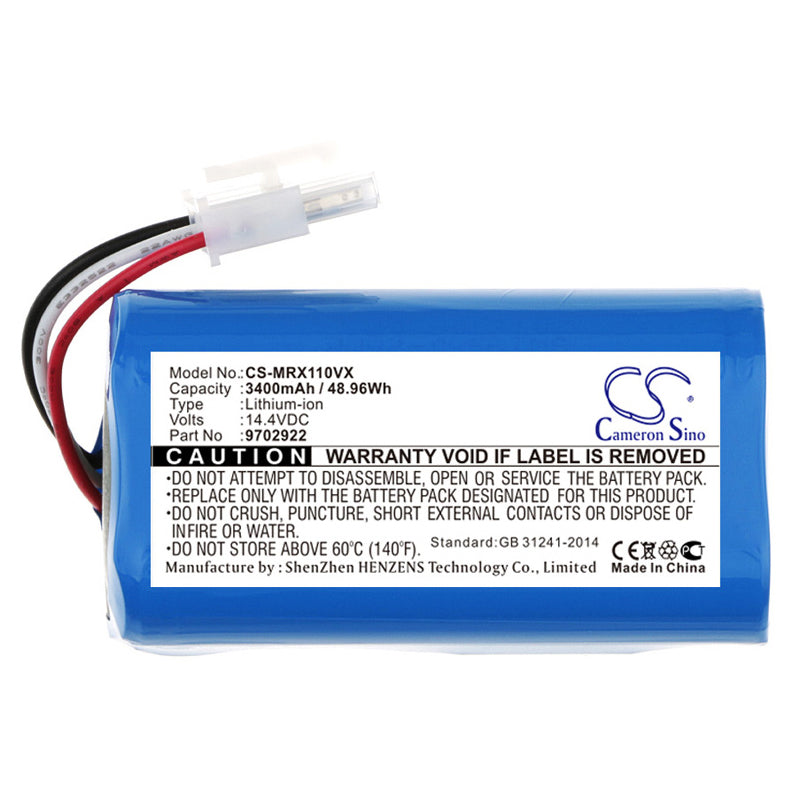 Battery for Miele Scout RX1 3400mAh / 48.96Wh