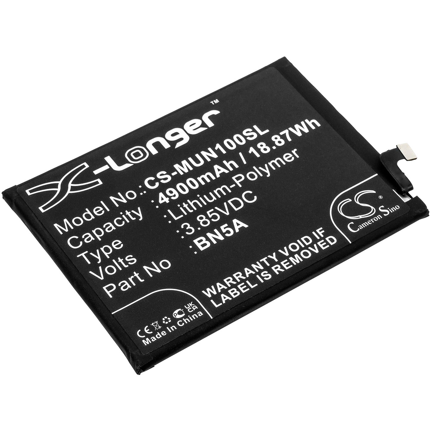 Battery for Redmi Note 11 4G 4900mAh / 18.87Wh
