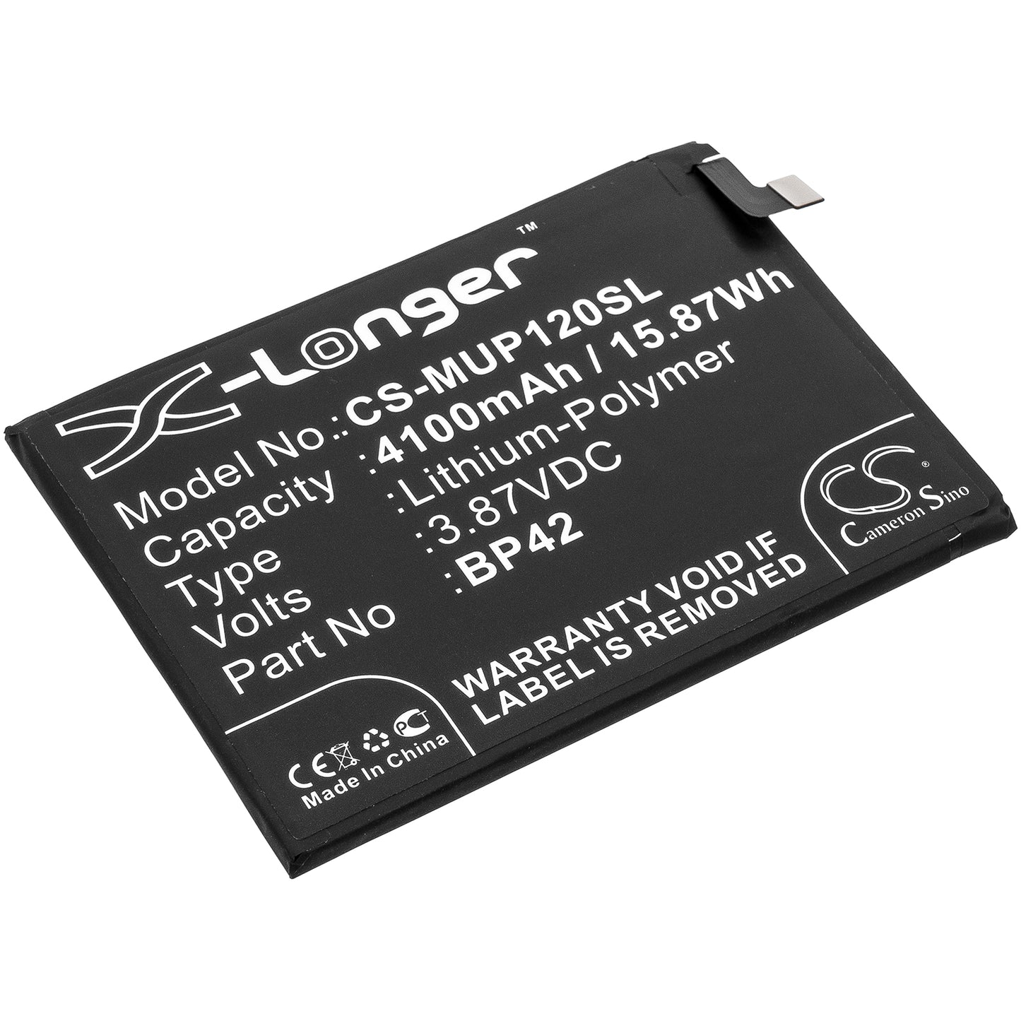 Battery for Xiaomi Mi 11 Lite 4100mAh / 15.87Wh