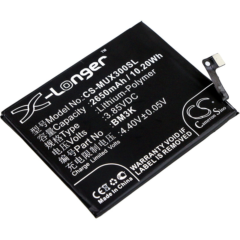 Akku Xiaomi M1810E5E 2650mAh / 10.20Wh