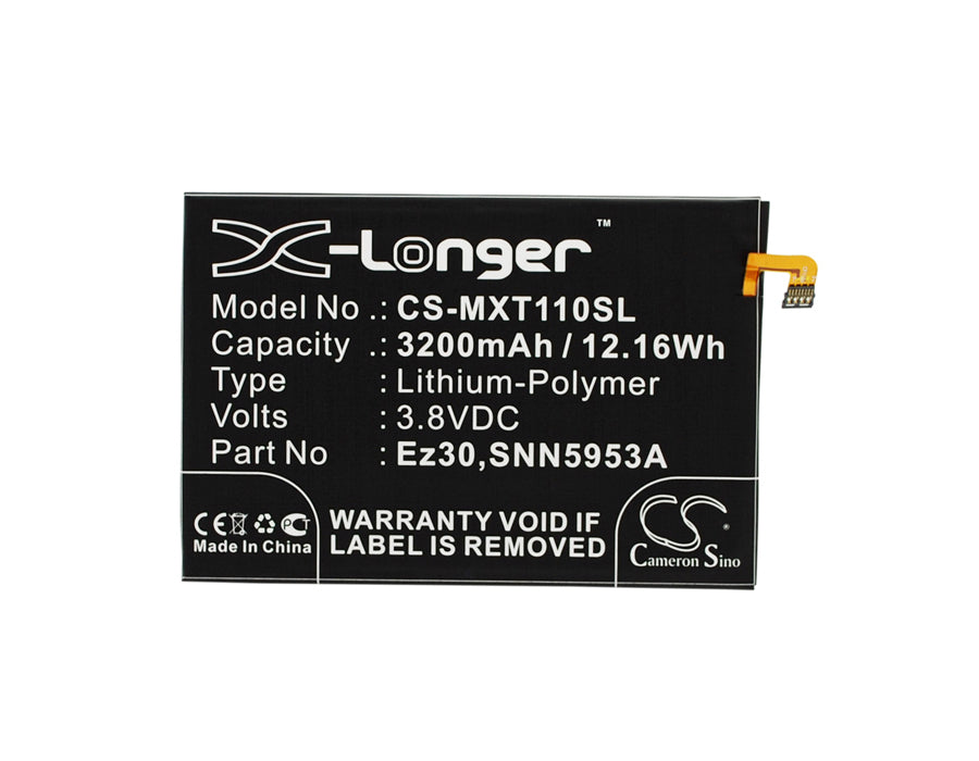 Batteri till Motorola XT1103 3200mAh / 12.16Wh