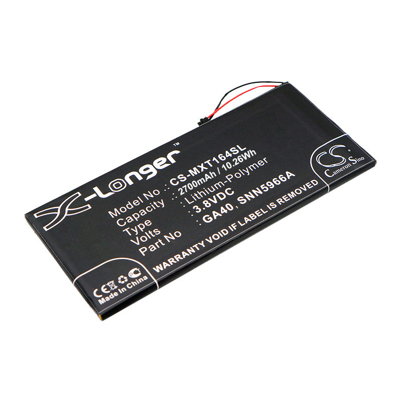 Akku Motorola Moto G4 Plus TD-LTE 2700mAh / 10.26Wh