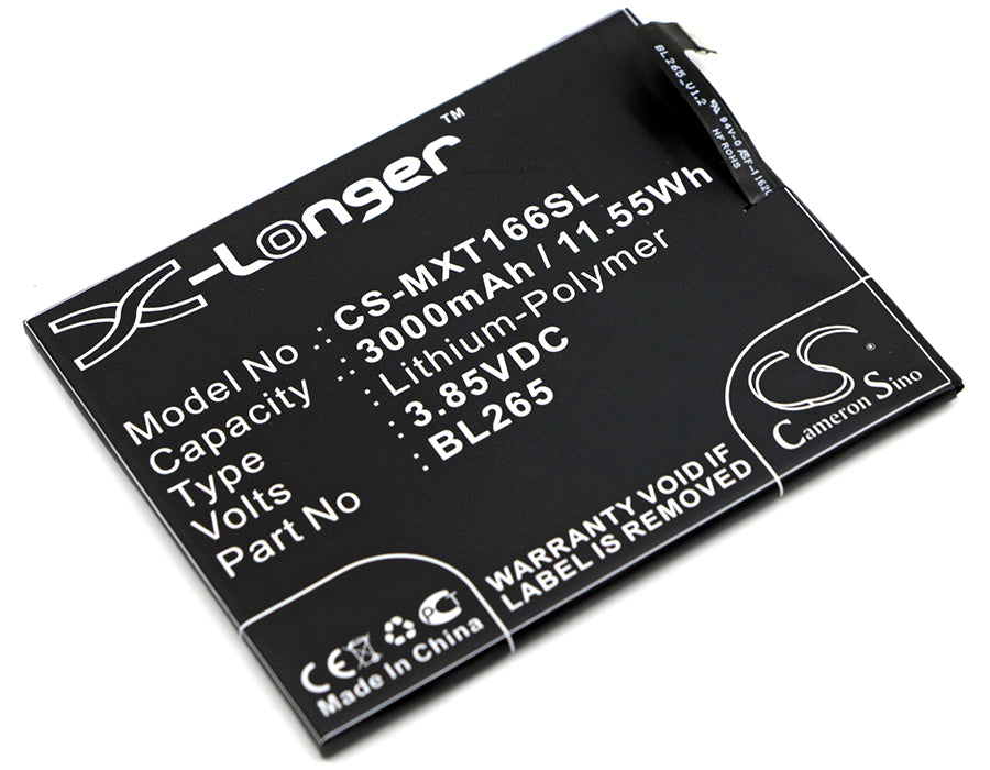 Batteri till Motorola Moto M 3000mAh / 11.55Wh