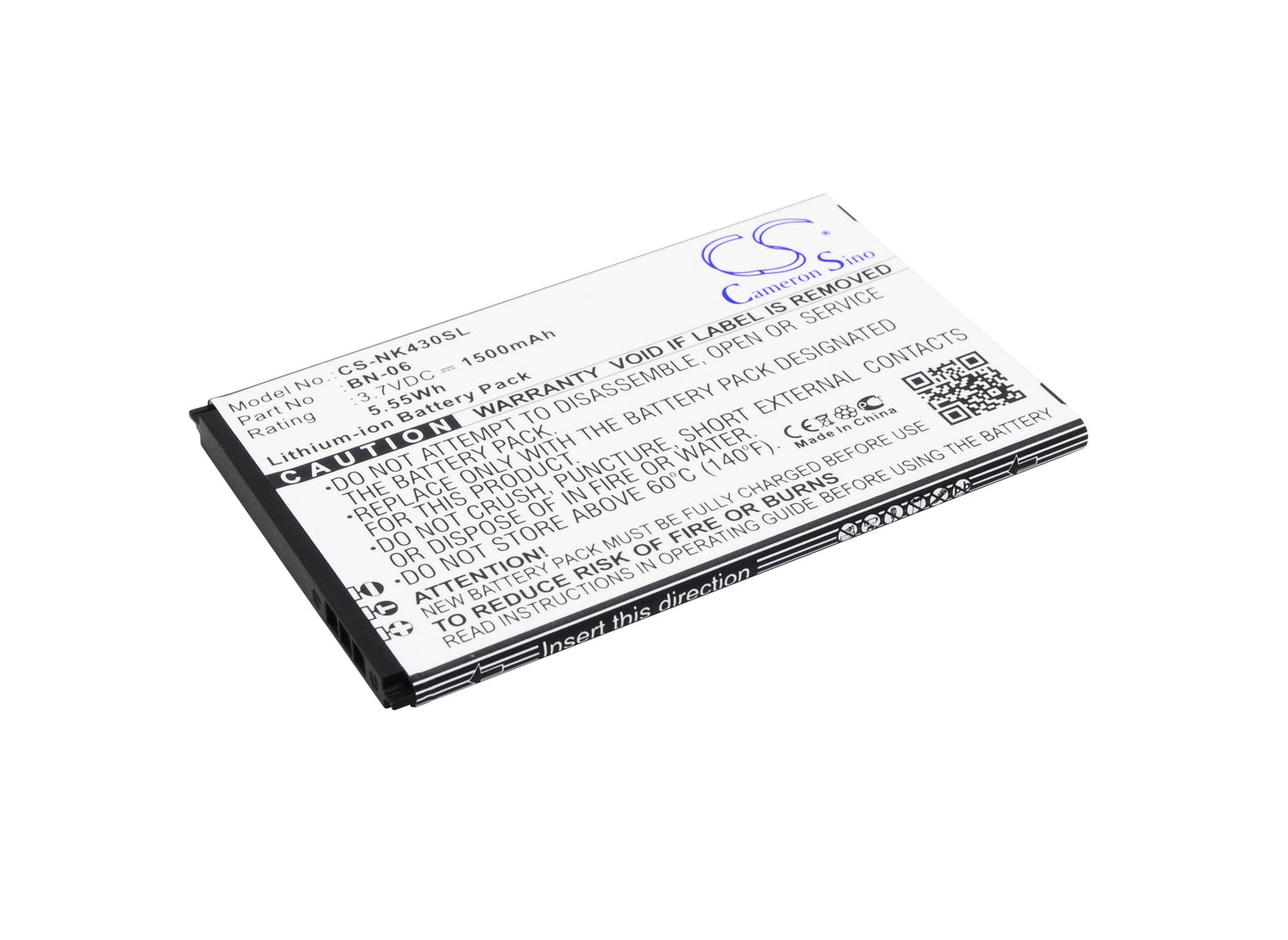 Batteri till Nokia Lumia 430 1500mAh / 5.55Wh