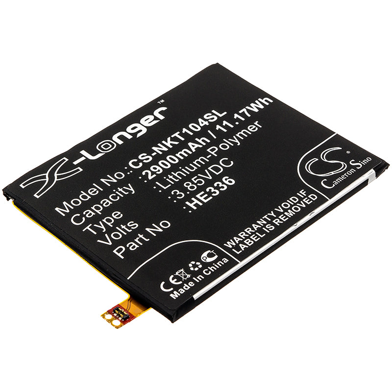Battery for Nokia 5 Premium Edition Dual SIM 2900mAh / 11.17Wh
