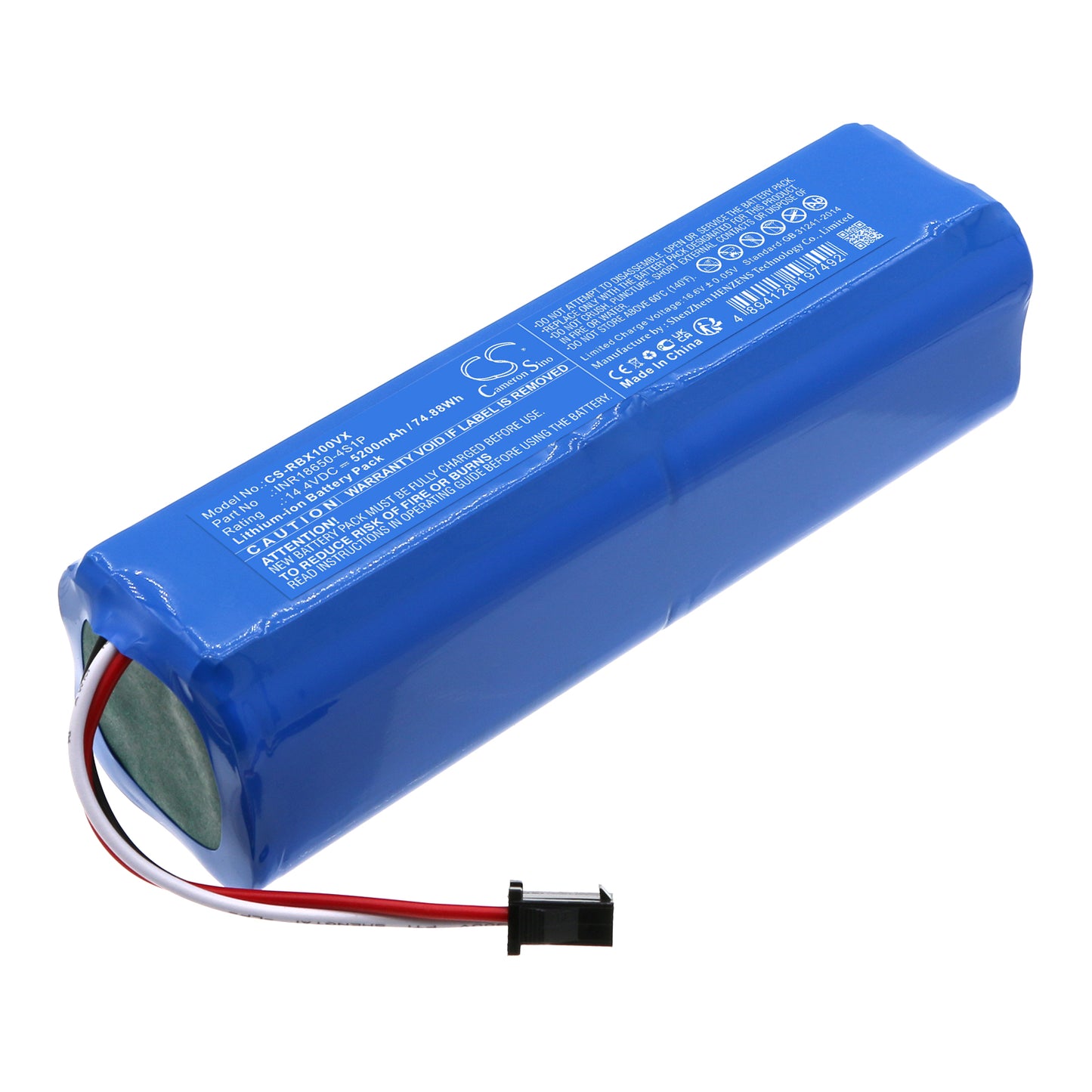 Batteri till RoboJet Force 5200mAh / 74.88Wh