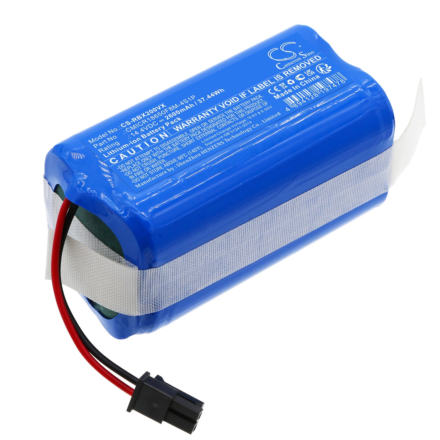 Batteri till RoboJet X-One 2 Pro 2600mAh / 37.44Wh