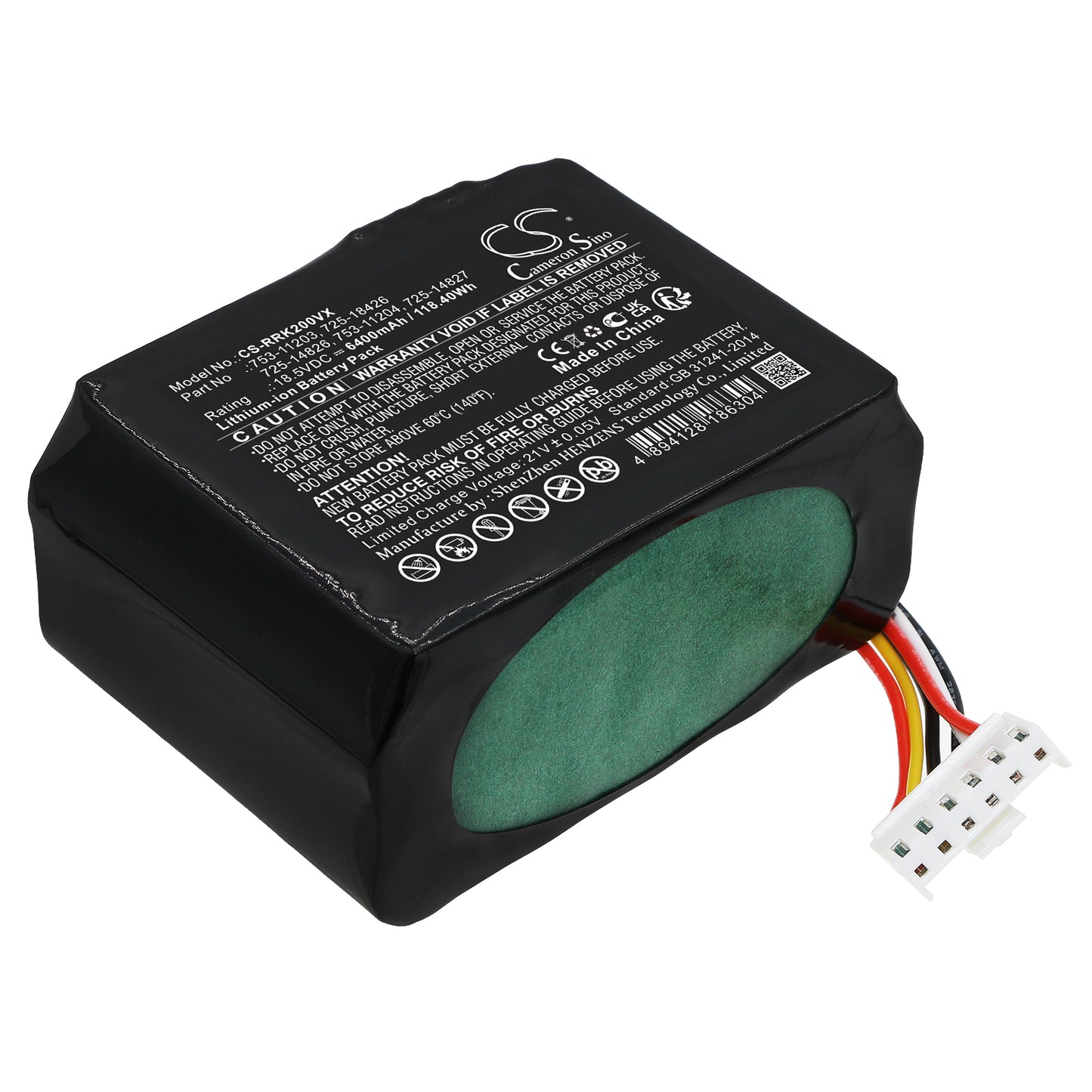 Batteri till Robomow RK1000 6400mAh / 118.40Wh