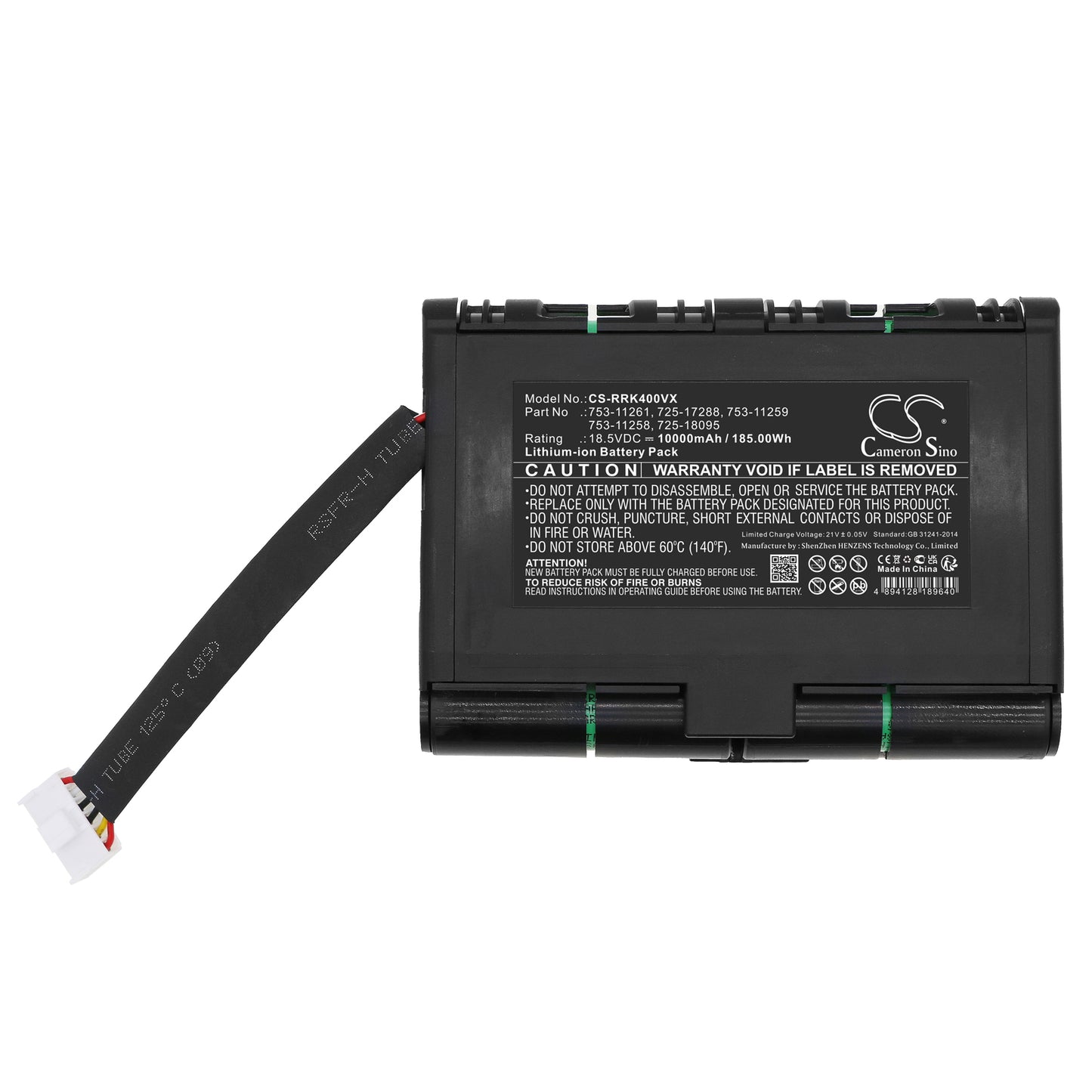 Akku Robomow RK 3000 Prolle 10000mAh / 185.00Wh