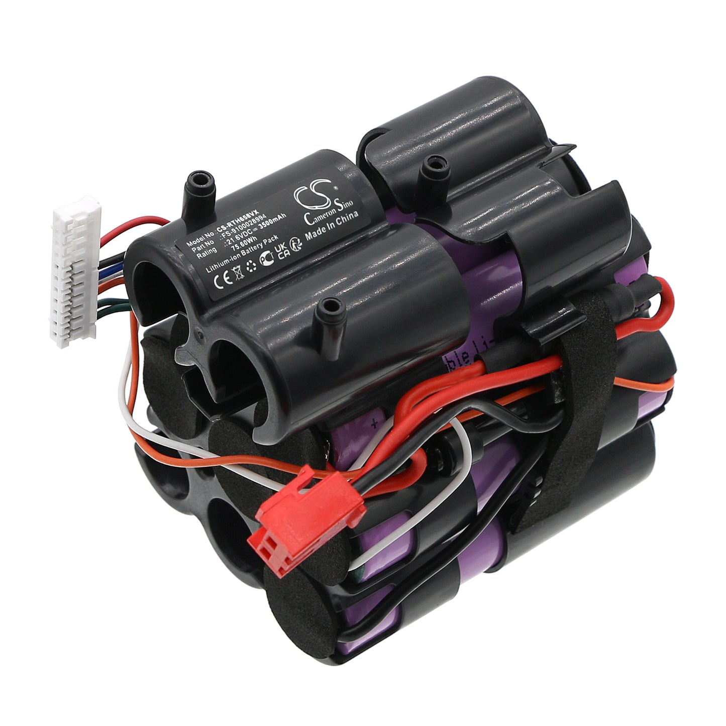 Batteri till Rowenta MS6573WP/BA0 3500mAh / 75.60Wh