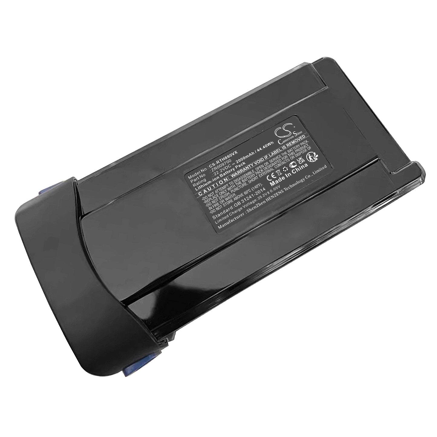 Batteri till Rowenta RH9638 2000mAh / 44.40Wh