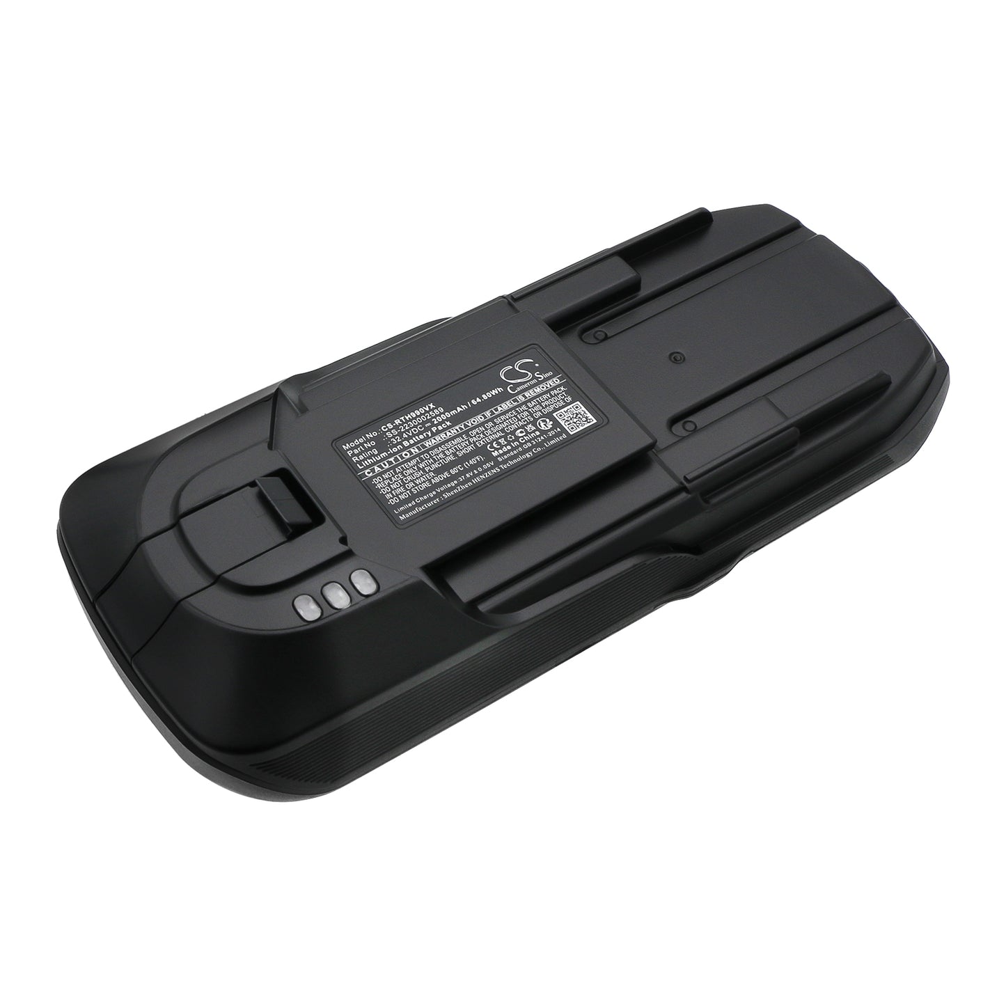 Batteri till Tefal TY99F1WO/4Q0 2000mAh / 64.80Wh