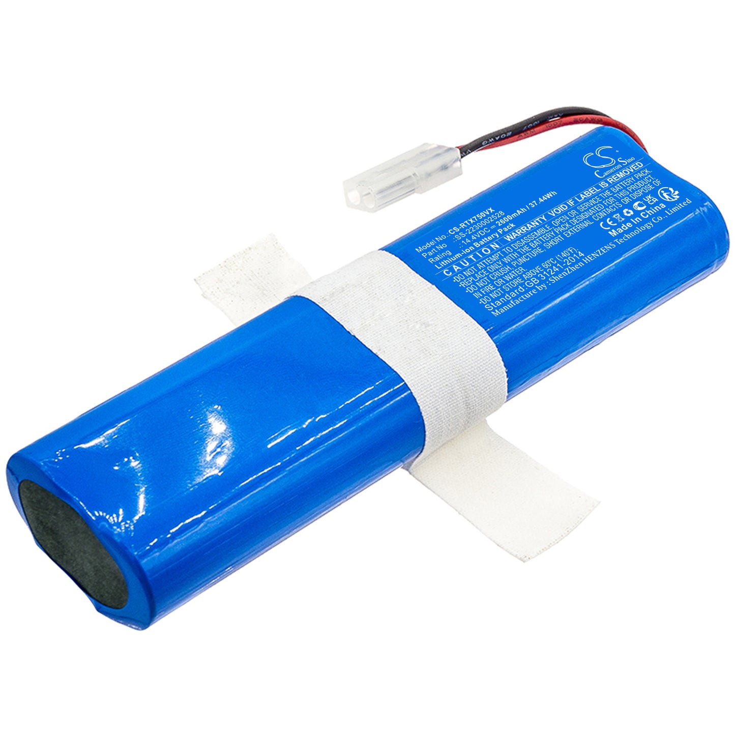 Akku Tefal RG8597WH/NS0 2600mAh / 37.44Wh
