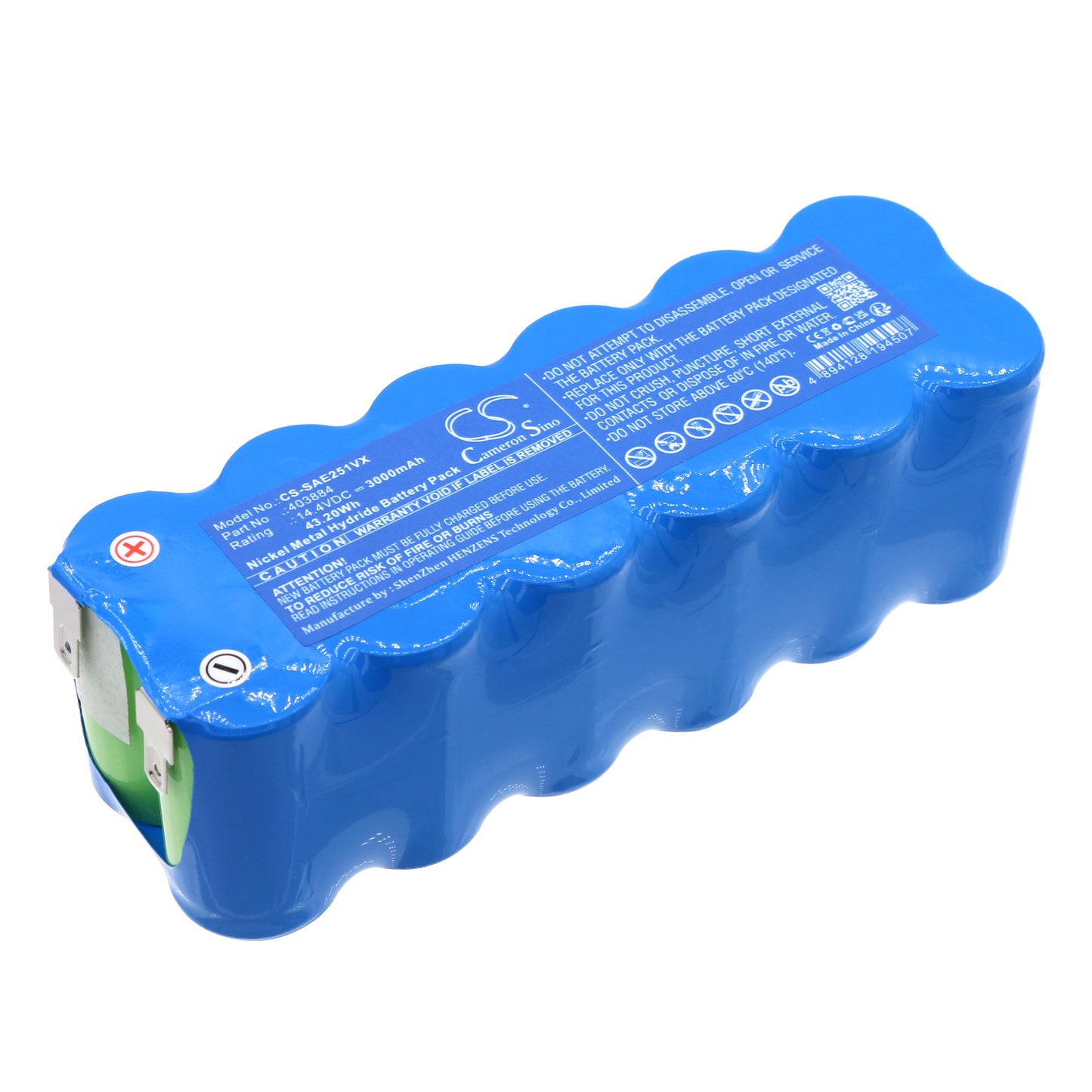 Akku Solac AE2510 3000mAh / 43.20Wh