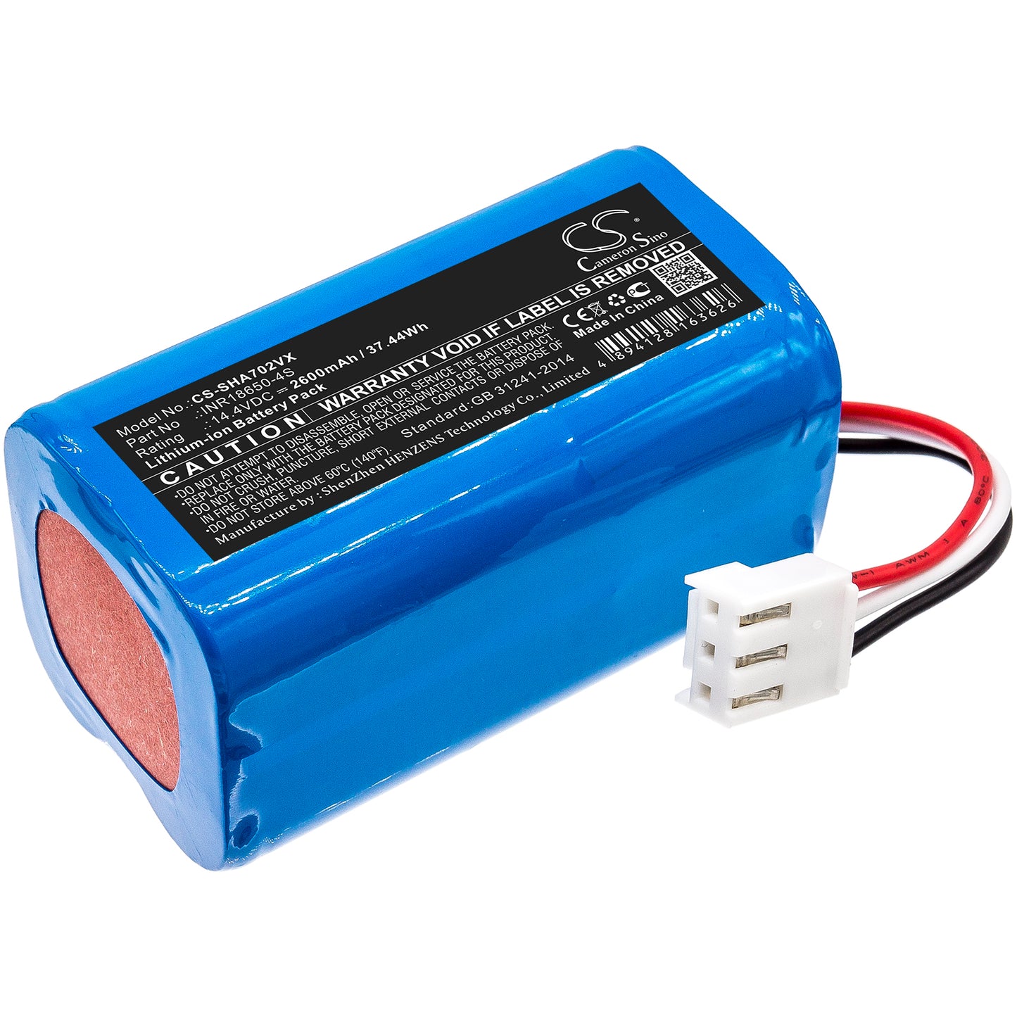 Battery for Severin Chill RB-7028 2600mAh / 37.44Wh