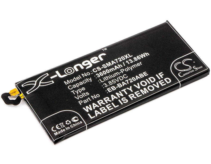 Akku Samsung SM-A720F/DS 3600mAh / 13.86Wh
