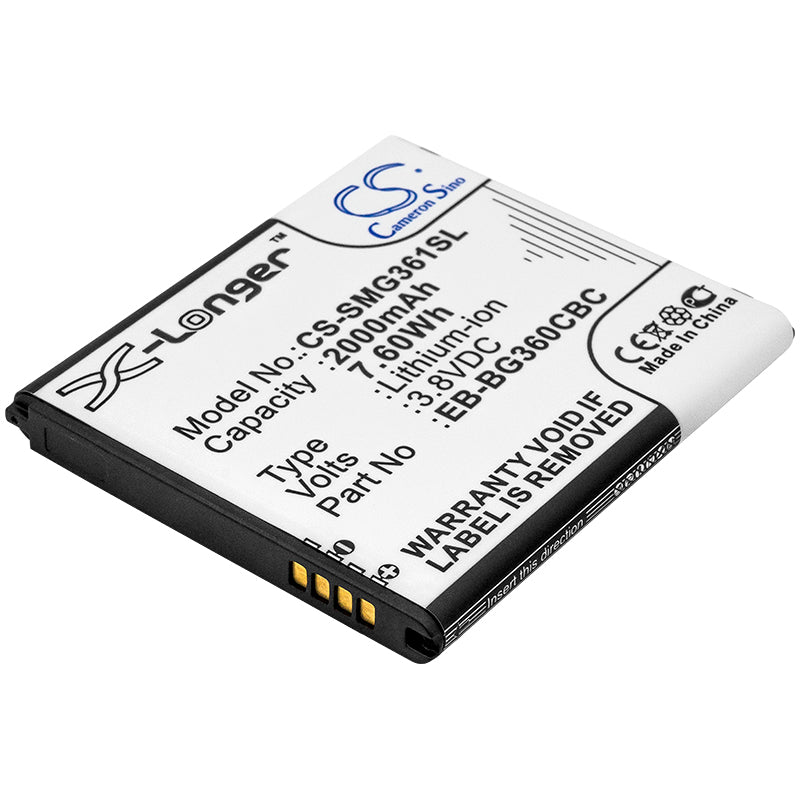 Batteri till Samsung Galaxy Prevail LTE 2000mAh / 7.60Wh