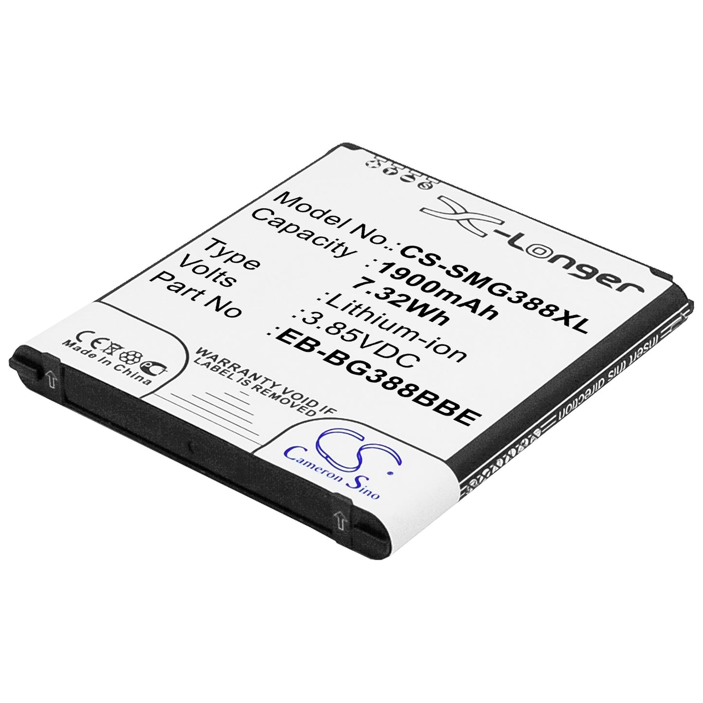 Batteri till Samsung Galaxy Active Neo 1900mAh / 7.32Wh