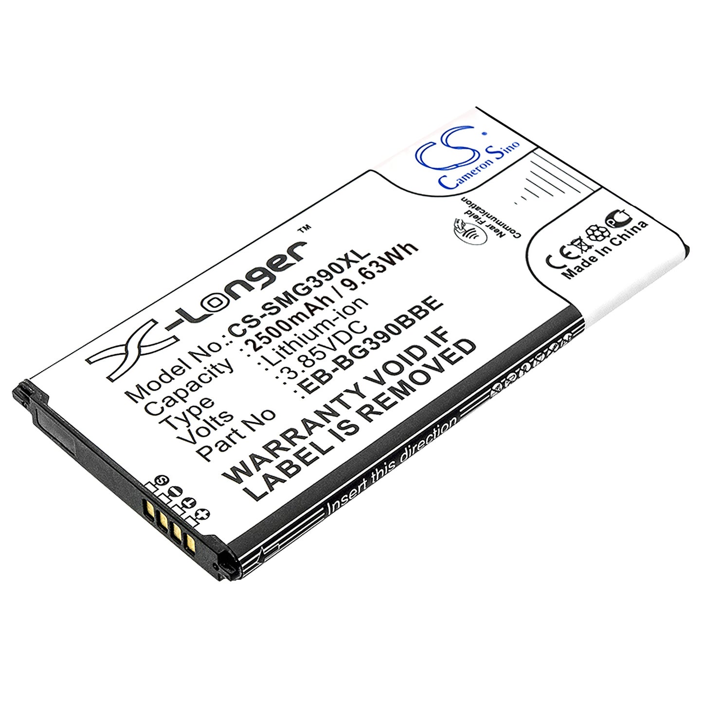 Battery for Samsung SM-G390 2500mAh / 9.63Wh