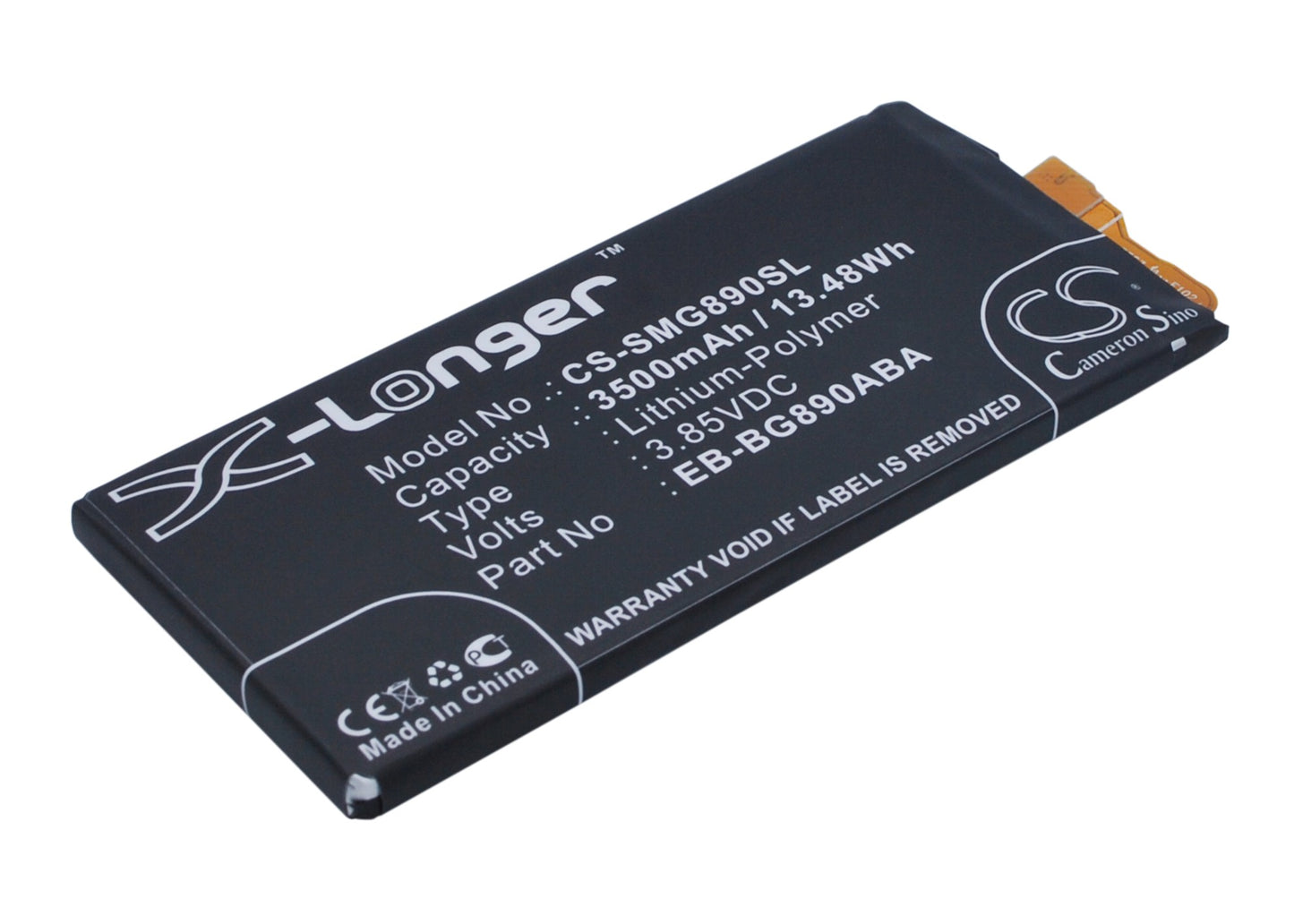 Batteri till Samsung Galaxy S6 Active 3500mAh / 13.48Wh