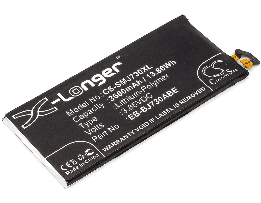 Akku Samsung SM-J730FM/DS 3600mAh / 13.86Wh