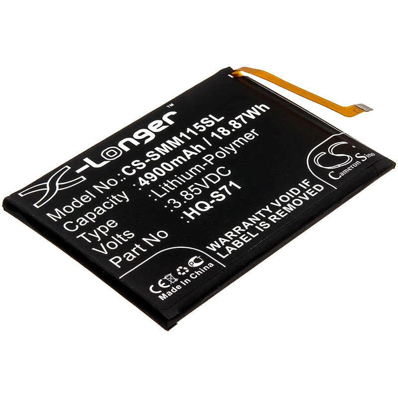 Battery for Samsung Galaxy M11 4900mAh / 18.87Wh