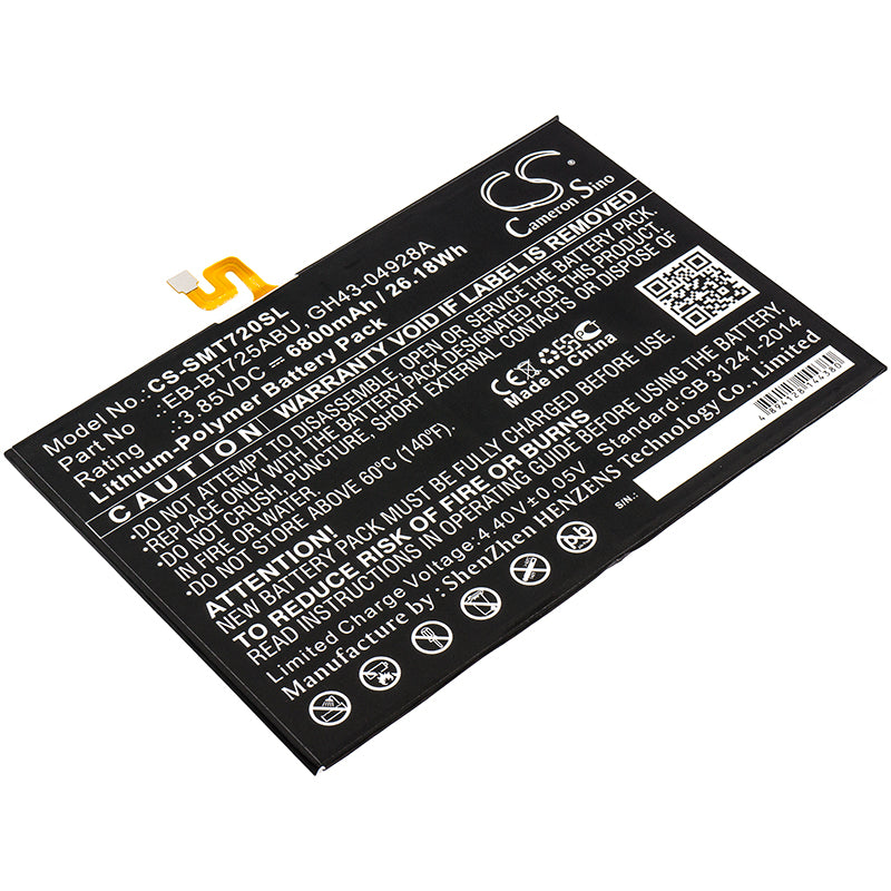 Batteri till Samsung Galaxy Tab S5e 10.5 2019 6800mAh / 26.18Wh
