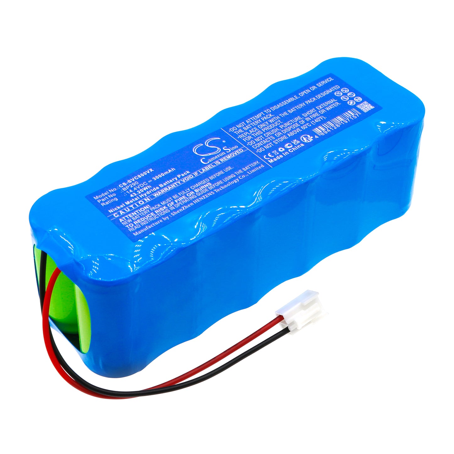 Batteri till Goddess CL390B 3000mAh / 43.20Wh