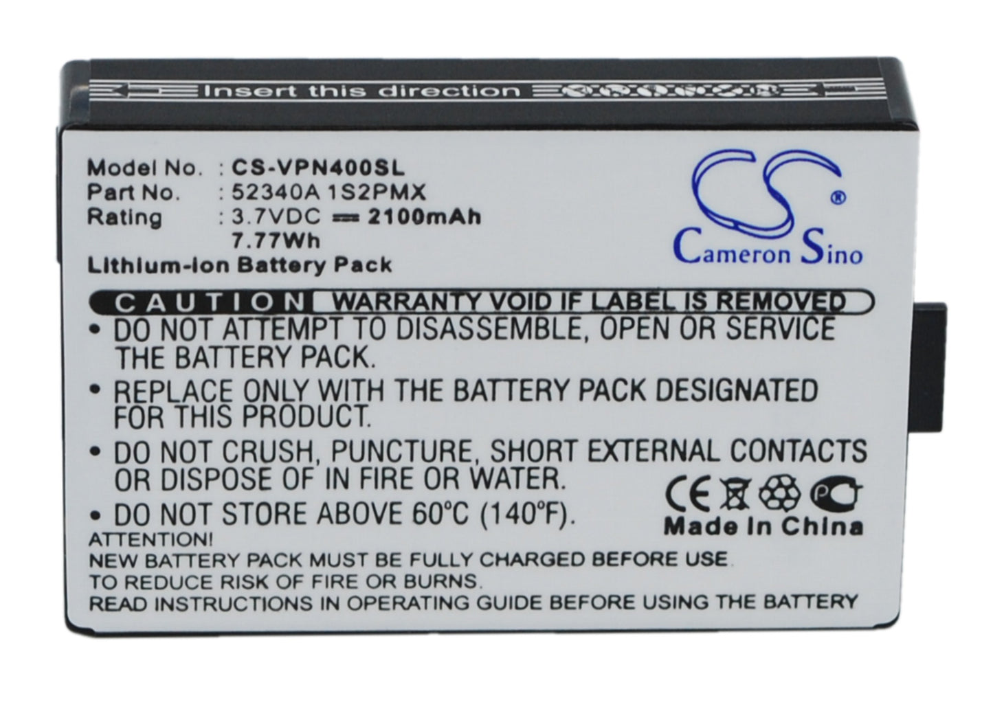 Battery for VDO Dayton PN4000-TSN 2100mAh