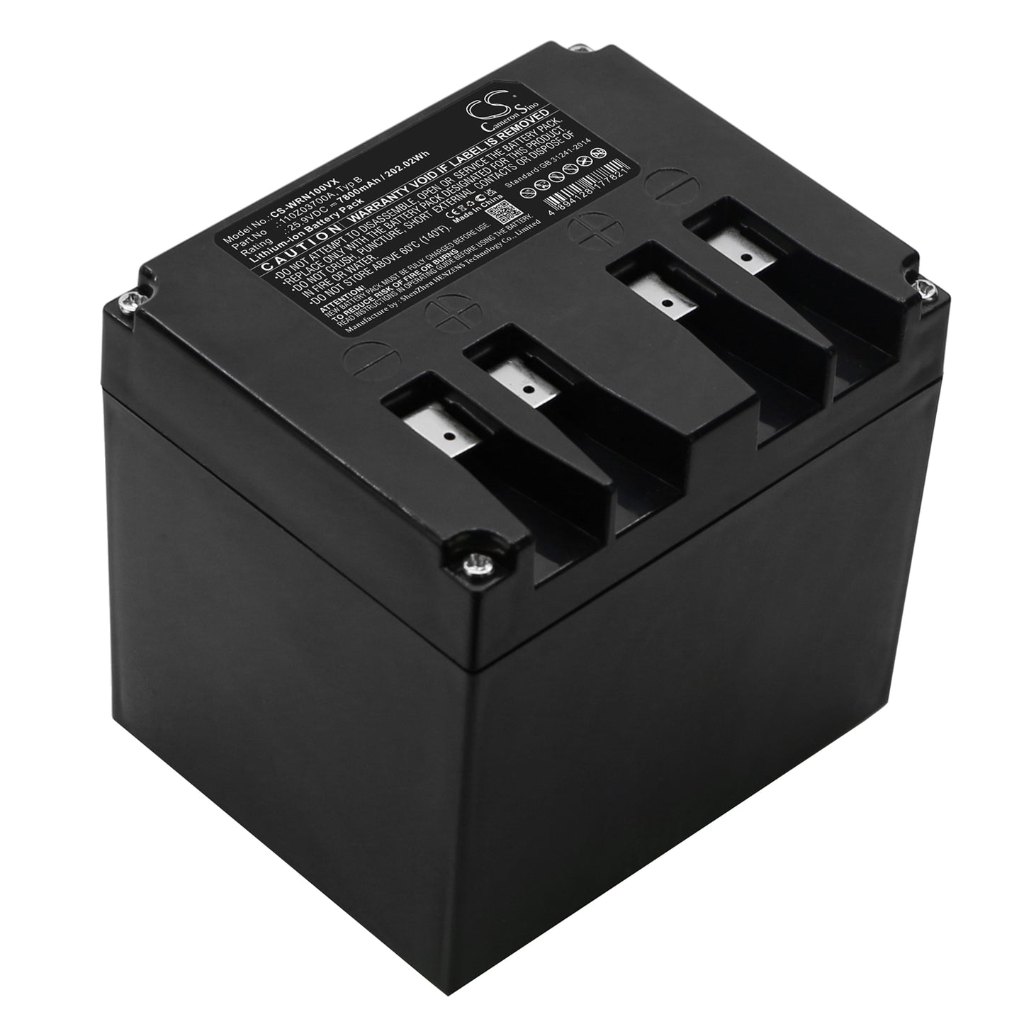 Batteri till Stiga Autoclip 140 7800mAh / 202.02Wh