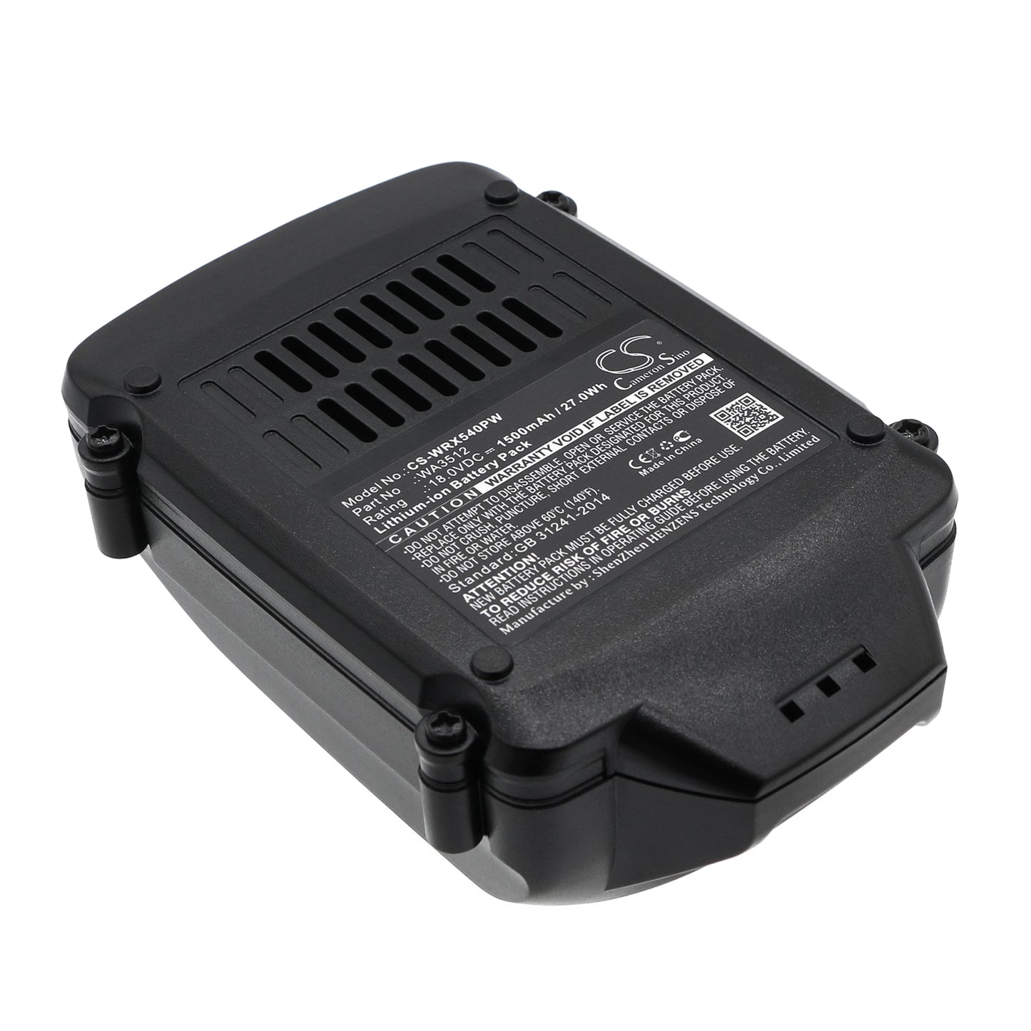 Battery for Rockwell RK2868K2 1500mAh / 27.00Wh