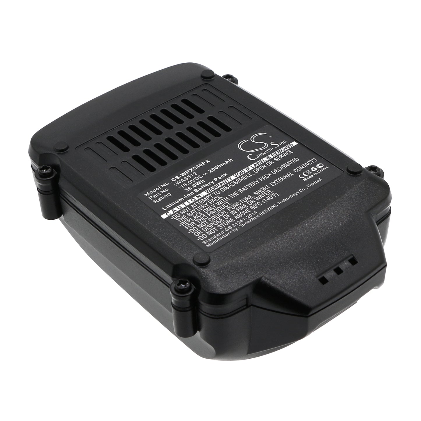 Batteri till AL-KO Trimmer GTLi 18V Comfort 2000mAh / 36.00Wh