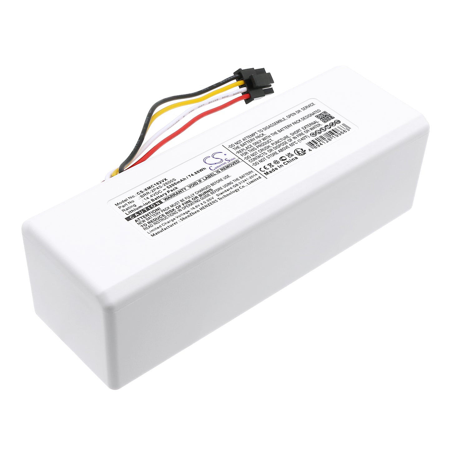 Battery for Dreame MC1808 5200mAh / 74.88Wh