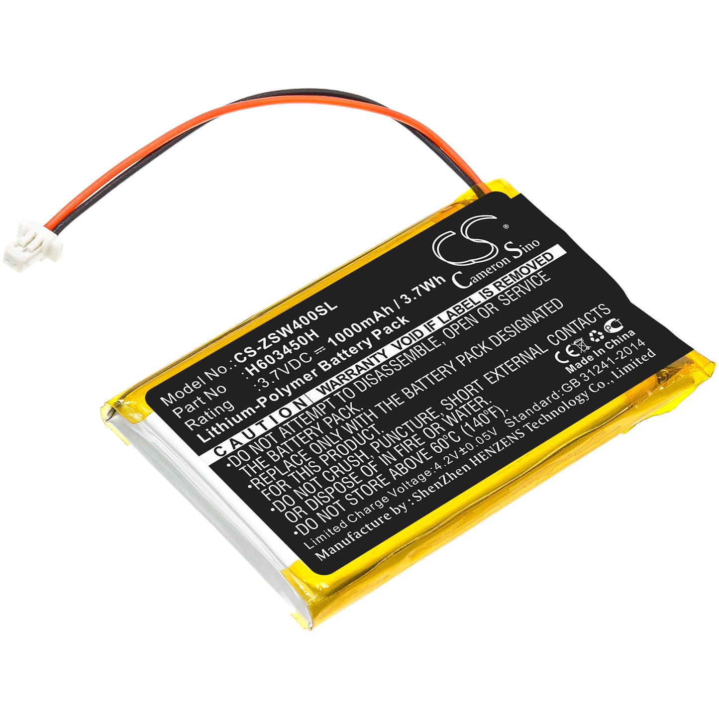 Akku IZZO Swami 4000 1000mAh / 3.70Wh
