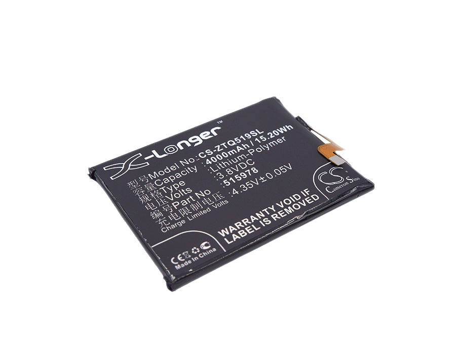 Batteri till ZTE E169-515978 4000mAh / 15.20Wh