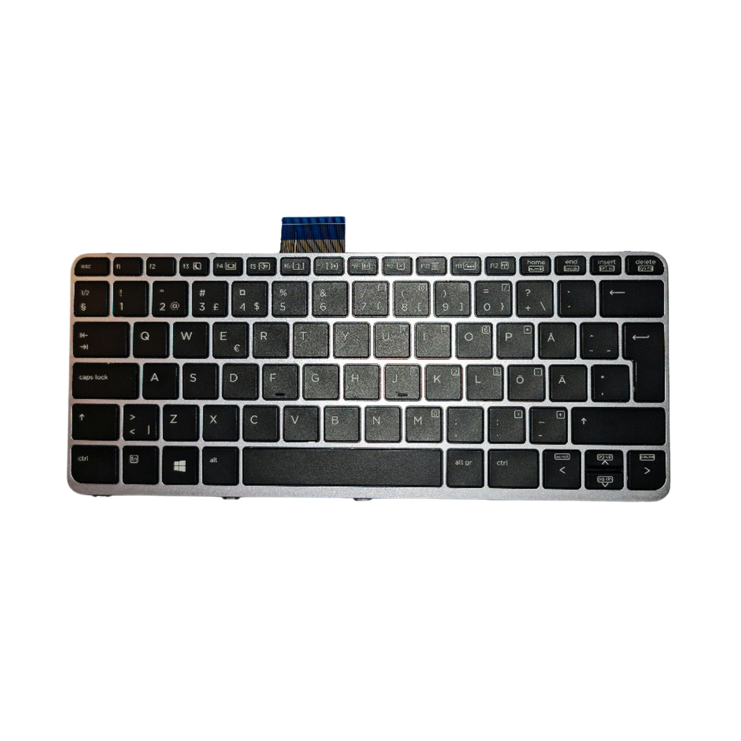 HP Elitebook 1030 G1 taustavalaistu näppäimistö 842324-B71 SE/FI (käytetty)