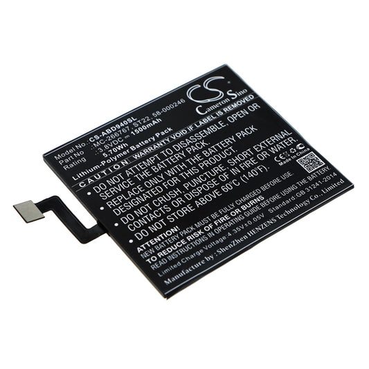 Batteri till Amazon Kindle Paperwhite 4 10th Gener 1500mAh / 5.70Wh