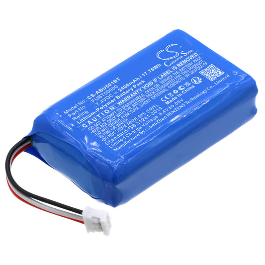 Battery for ABUS FUAA50500 2400mAh / 17.76Wh