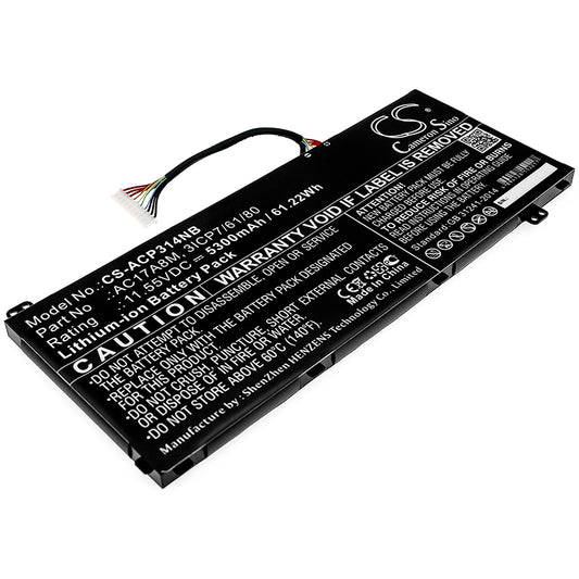 Battery for Acer SF314-52-57EJ 5300mAh / 61.22Wh