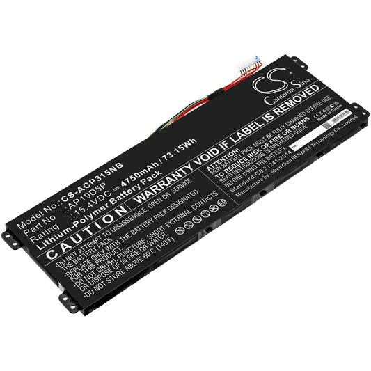 Battery for Acer Conceptd 3 Cn315-71-72j3 4750mAh / 73.15Wh