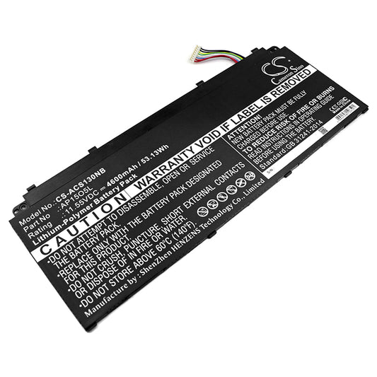 Battery for Acer Aspire S 13 4600mAh / 53.13Wh